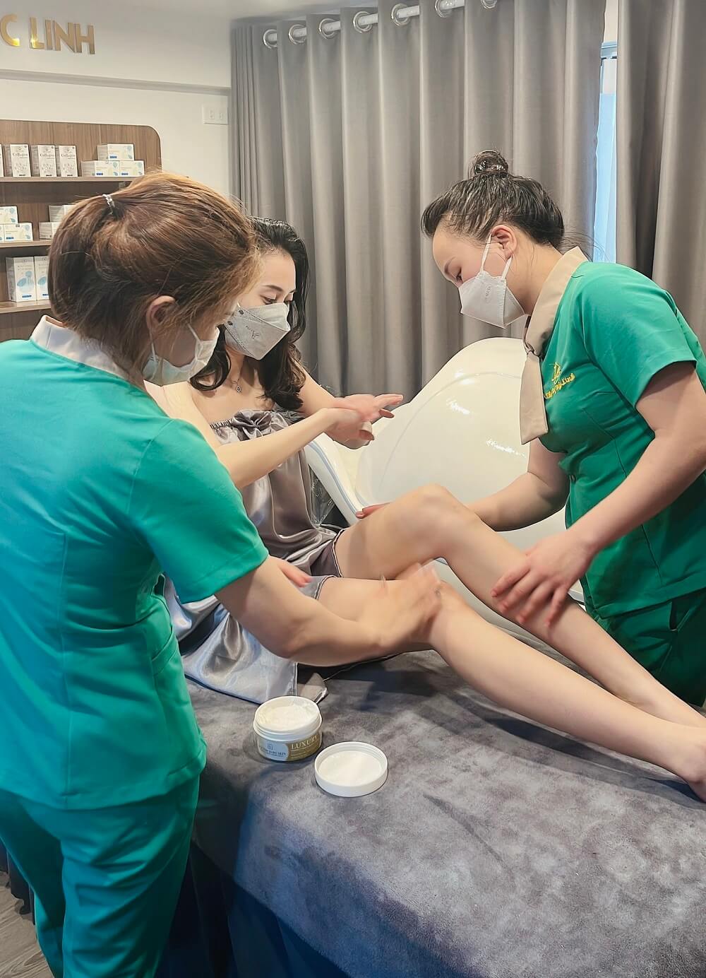 Tắm Trắng Phi Thuyền Thay Da Sinh Học tại Thẩm Mỹ Mộc Linh Hải Phòng - hình 5