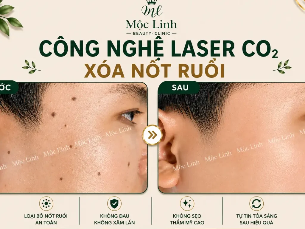 Tẩy nốt ruồi, mụn cơm, mụn thịt tại Thẩm Mỹ Mộc Linh Hải Phòng - hình 23