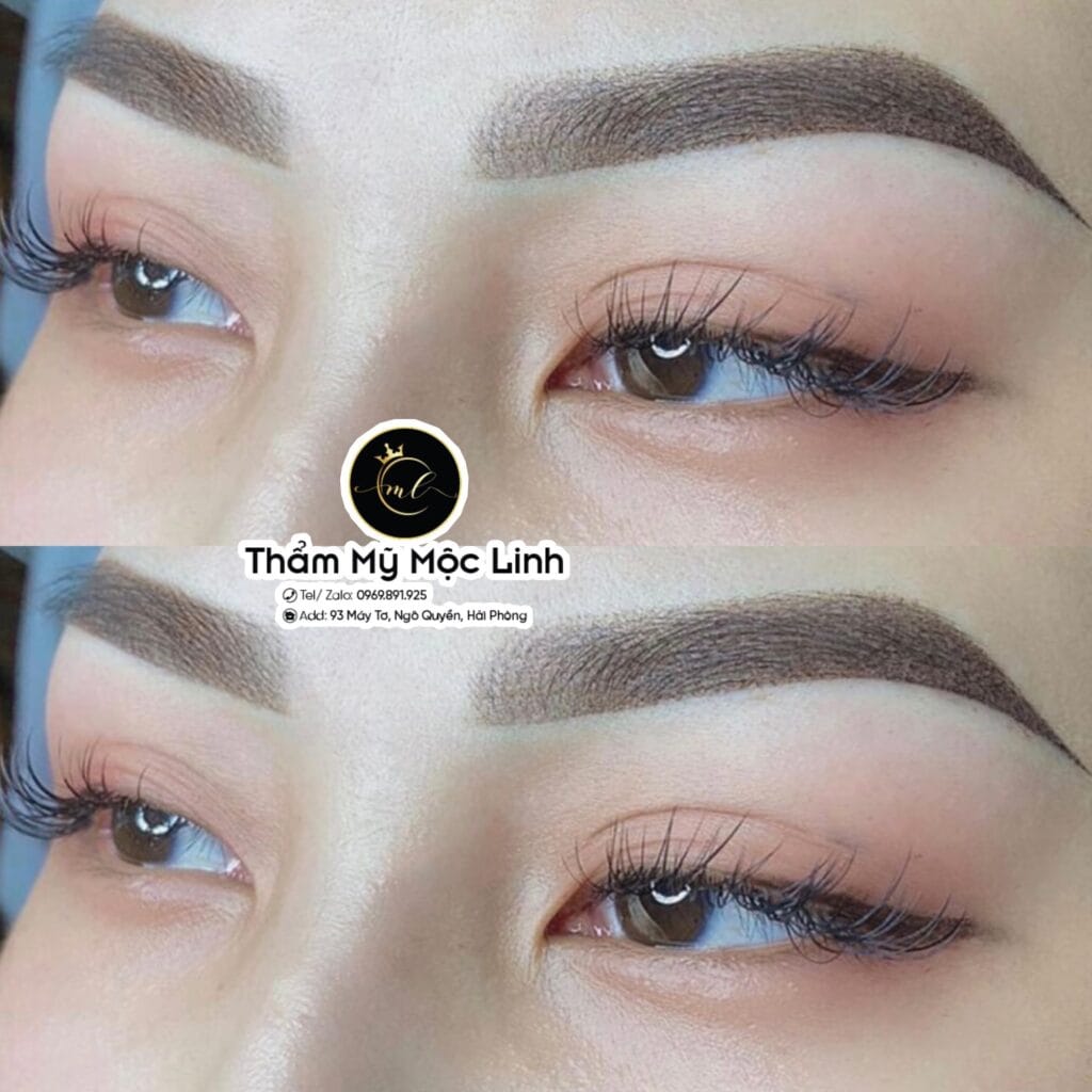 Đào tạo phun xăm thẩm mỹ cơ bản – nâng cao Thẩm Mỹ tại Thẩm Mỹ Mộc Linh Hải Phòng - hình 14
