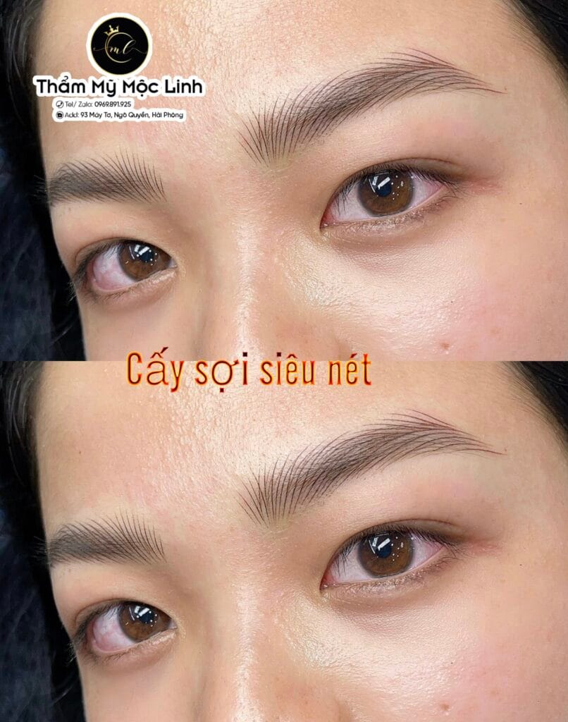Đào tạo phun xăm thẩm mỹ cơ bản – nâng cao Thẩm Mỹ tại Thẩm Mỹ Mộc Linh Hải Phòng - hình 7