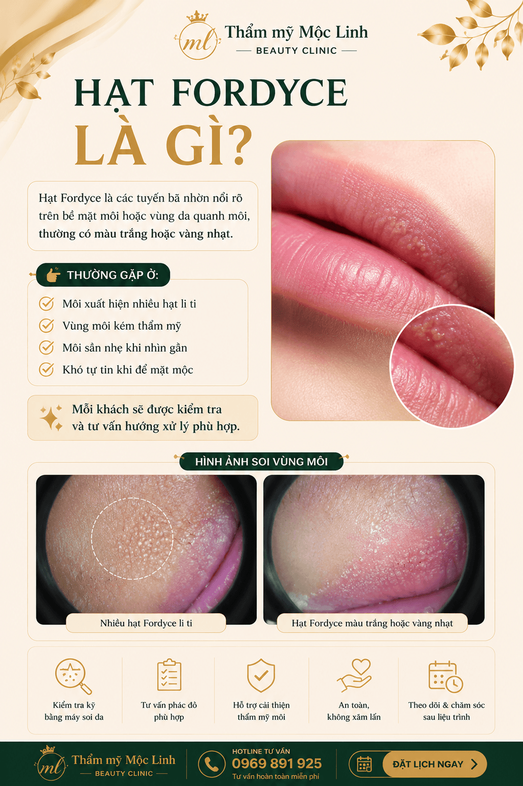 Xoá hạt Fordyce Hải Phòng tại Thẩm Mỹ Mộc Linh - hình 3