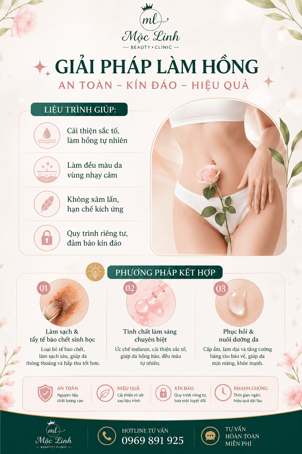 Làm hồng nhũ hoa - vùng kín tại Hải Phòng tại Thẩm Mỹ Mộc Linh - hình 1