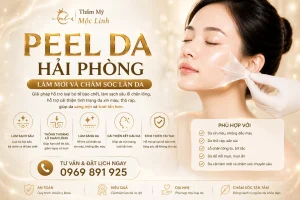 Peel Da Hải Phòng – Làn Da Cần Được Làm Mới Và Chăm tại Thẩm Mỹ Mộc Linh - hình 11